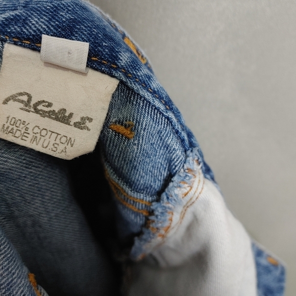 VINTAGE Agolde jean skirt size 29 - Picture 11 of 14